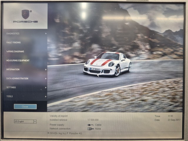 Porsche PIWIS II Tester